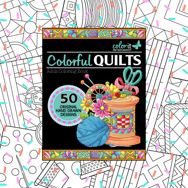 Colorful Quilts: 1 : ColorIt: : Office Products