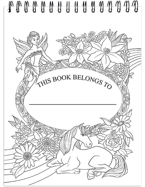 Fairies Coloring Book for Adults by Terbit Basuki – ColorIt
