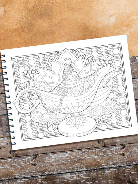 ColorIt Delightful Desserts and Sweet Treats Adult Coloring Book
