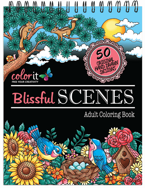 NEW LIVING COLORS Adult/Teens Coloring Book Volume 27 Creative
