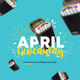 April 2018 150 Marker Set Giveaway