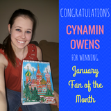 January Fan of the Month Contest Winner