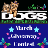 Each Day In March Win Dogs Coloring Book