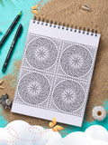 ColorIt Mandalas To Color Volume X Coloring Books for Adults - mosaic mandalas coloring page 1