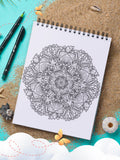 ColorIt Mandalas To Color Volume X Coloring Books for Adults - mosaic mandalas coloring page 2