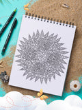 ColorIt Mandalas To Color Volume X Coloring Books for Adults - mosaic mandalas coloring page 6