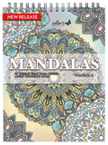 colorIt Mandalas To Color Volume X Coloring Books for Adults - 50 coloring pages of mosaic mandalas