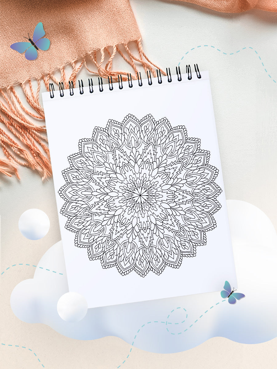 ColorIt Mandalas To Color, Volume IX Coloring Book for Adults Illustrated By Terbit Basuki