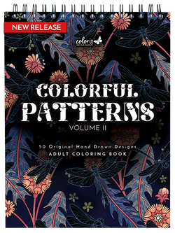 ColorIt Colorful Patterns, Volume II Adult Coloring Book Illustrated By Terbit Basuki