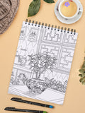 ColorIt Botanical Bliss Coloring Book for Adults Illustrated By Jackielou Pareja and Kring Demetrio