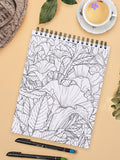 ColorIt Botanical Bliss Coloring Book for Adults Illustrated By Jackielou Pareja and Kring Demetrio