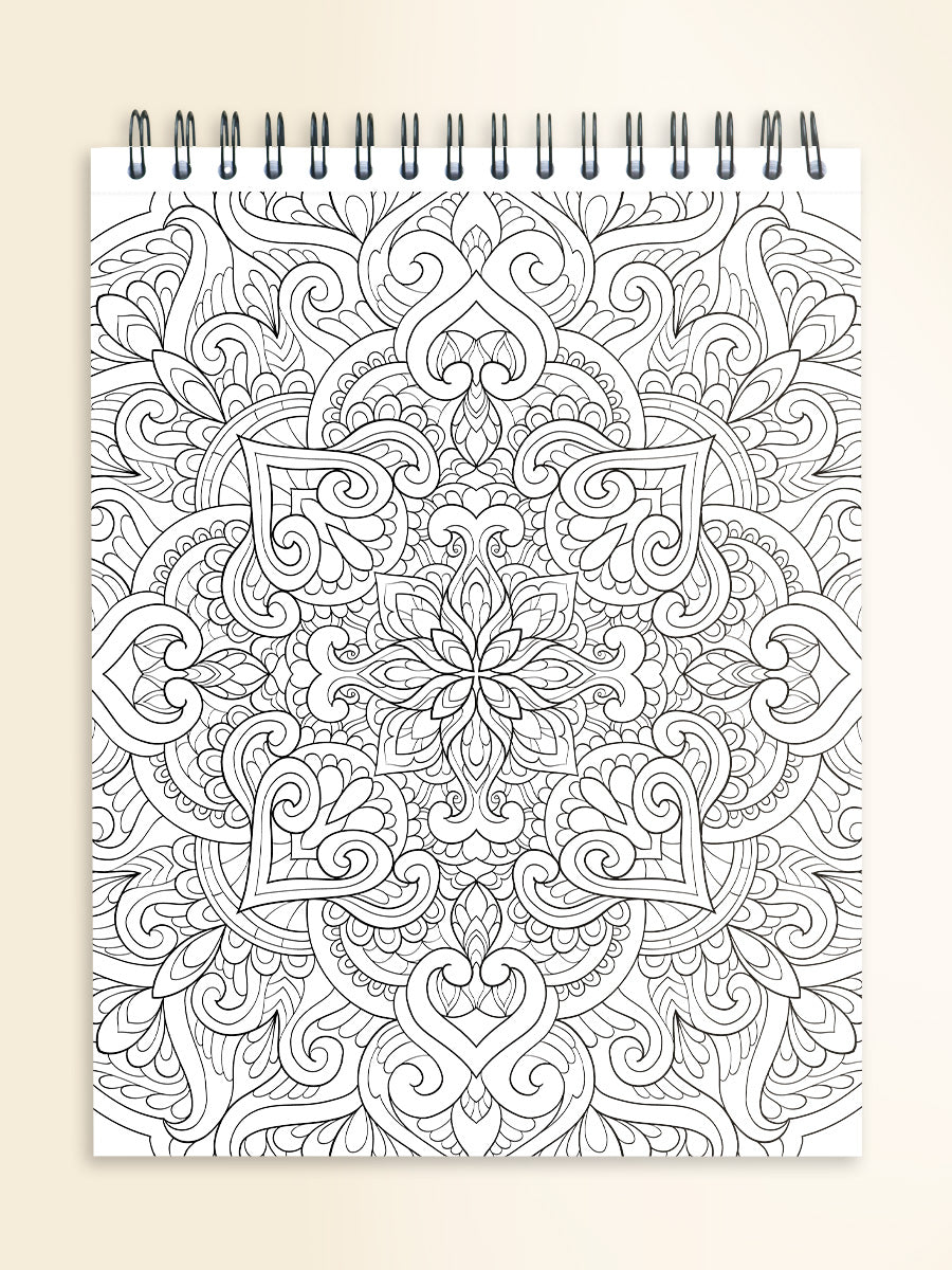 ColorIt Mandalas to Color Volume 6 adult coloring book - mandalas adult coloring books - sample illustration 4