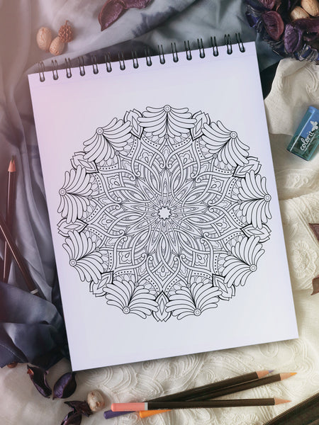 Easy Mandala Coloring Pages - Set of 12 Printable Mandalas to Color! — Art  is Fun