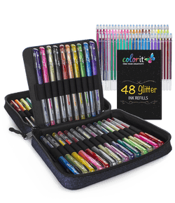 VaOlA ART Colored Gel Pens - Sets of 30 and 48 Gel Pens