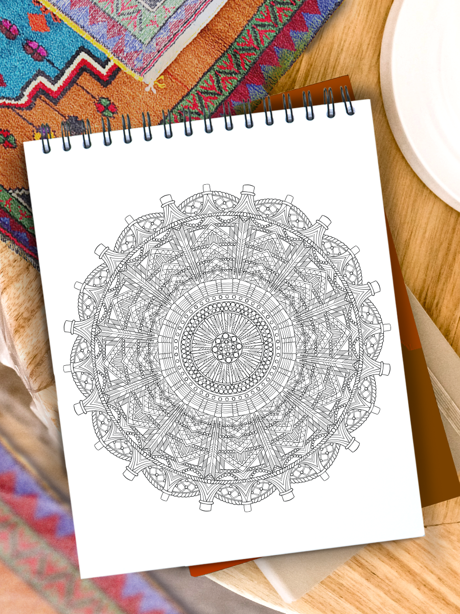 ColorIt Mandalas to Color, Volume VII Coloring Book for Adults - Coloring Pages