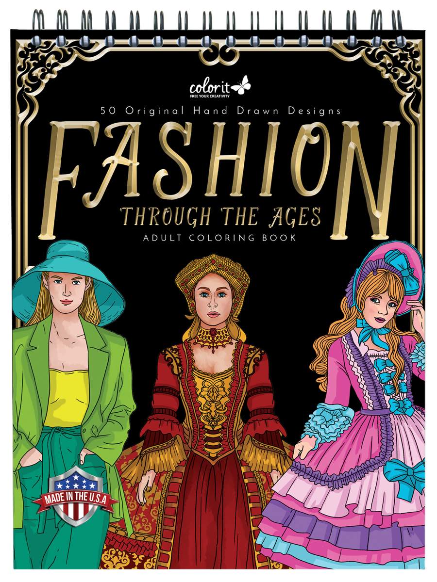 Cute adult coloring book  Fashion coloring book, People coloring pages,  Fashion drawing sketches