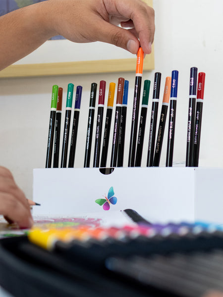Set profesional de lápices de colores, 72 colores