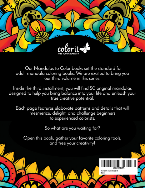 Mindful Mandala and Pattern Coloring Book: 50 Inspiring Designs to Help You  Discover Your Inner Self (Paperback)