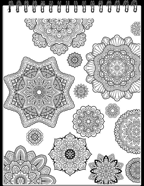 ColorIt Colorful Patterns, Volume II Adult Coloring Book Illustrated By  Terbit Basuki