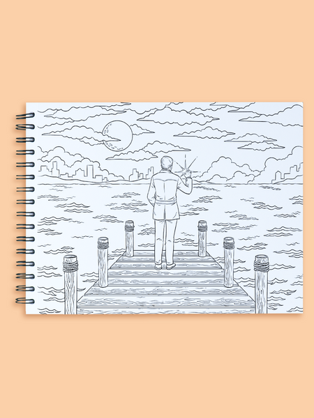 Blissful Scenes Illustrated By Hasby Mubarok – ColorIt